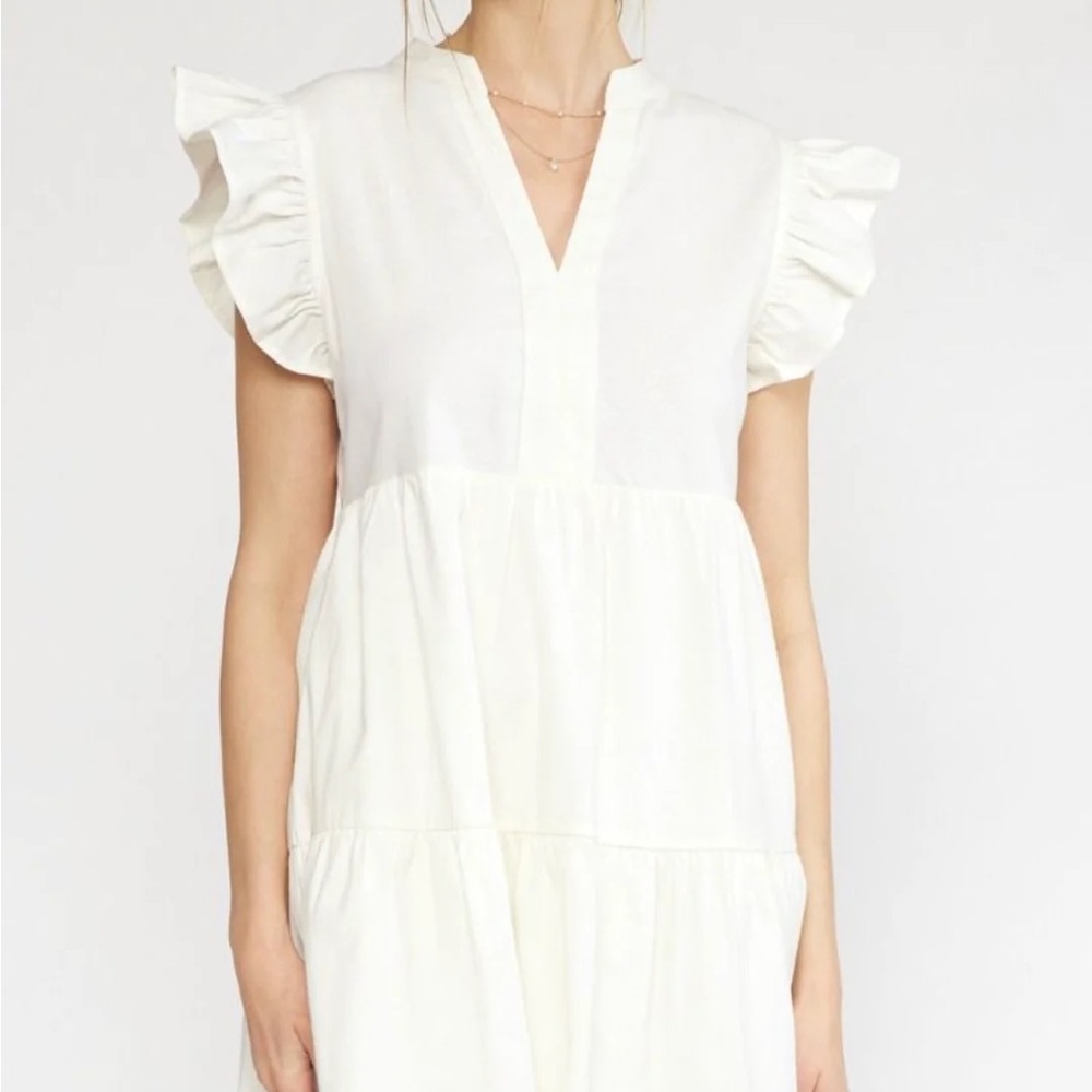NWT white Entro dress